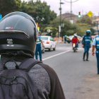 Operativo. En la avenida Barcelona se desarrolló un control.