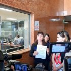 Nuñez estuvo acompañada por otras colegas de bancada al momento de la presentación de la queja.