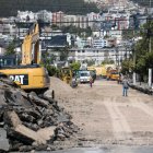 Remoción. Los trabajos arrancaron y se espera tarden 40 días máximo.