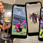 El amor huele en el aire y también en la cancha.