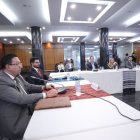 El secretario Fabián Pozo se comprometió a que el Ejecutivo estará presente en estas mesas sobre seguridad.