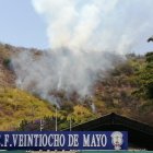 Flagelo. El incendio se registró la mañana del jueves 6 de octubre de 2022.