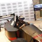 Innovación. Entre los programas mostrados están simulaciones de conducción, lo más acercado a la realidad.