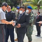 Los reservistas que se acogen a la licencia recibieron diplomas