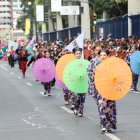 La Colonia China fue representada, entre otros, por las alumnas de "The Talent Factory, una academia de danza de Santa Rosa - El Oro.