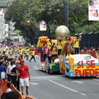 El carro de la Tricolor fue uno de los más aplaudidos, ante la cercanía de su participación en Qatar 2022.