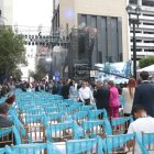 Horas previas al inicio del evento.