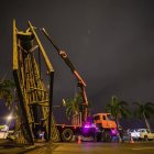 Hecho. La semana pasada, la Alcaldía indicó que son entre 80 y 90 vallas irregulares las que desmantelará.