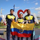 Hurtado, Morejón y Pintado, medallistas y plusmarquistas de los 10 km.