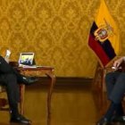 El presidente de la República ofreció una entrevista en el programa Vera a su manera