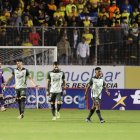 En el Estadio Gonzalo Pozo Ripalda del Sur de Quito se disputa el juego entre Aucas VS Barcelona por una fecha de Liga Pro Quito 23 de Mayo de 2022 GUSTAVO GUAMAN Agencia (ag-expreso ag-extra - ag-Quito)