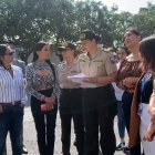 En el recorrido, estuvo presente la nueva directora de la Escuela Superior de Policía, Irany Ramírez.