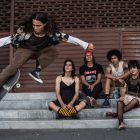 Integrantes de Lengua Mocha.