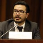 Autoridad. Fabián Pozo, secretario Jurídico de la Presidencia.