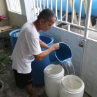 Provisión. En gran parte, los habitantes se abastecen por tanqueros.