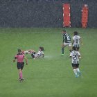 La lluvia complicó el normal desarrollo de las primeras dos jornadas en el estadio Banco Guayaquil