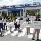 Escenario. Un juez dispuso una medida para evitar que el edificio en el que Bernal fue asesinada se derroque.