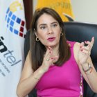 Autoridad.-  Vianna Maino, ministra de Telecomunicaciones en Ecuador.