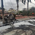 Avioneta se estrelló al norte de Guayaquil.