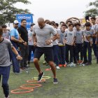 La Bruja participó de manera activa en la clínica con los estudiantes de ambos planteles.
