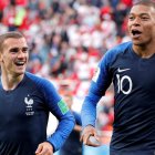 Antoine Griezmann y Kilyan Mbappé, dos figuras de la selección francesa, actual campeona del mundo.