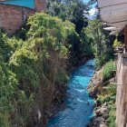 Afectación. El último color con el que aparecieron las aguas del afluente, el turquesa