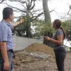 Un grupo de residentes de Samanes 1 denunció la construcción de casas cerca de árboles nativos.