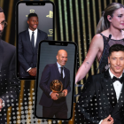 Los asistentes a la tradicional ceremonia no pasaron desapercibidos.