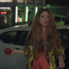 Shakira en una captura del video Monotonía.