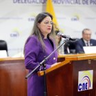 Análisis. Elena Nájera hizo una visita ‘relámpago’ a la dirección de Los Ríos.