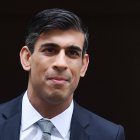 Foto de archivo de Rishi Sunak, candidato favorito a primer ministro británico.