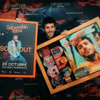 Sebastián Yatra en los camerinos del coliseo Rumiñahui.