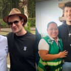 Los fanáticos de las celebridades en Galápagos aprovecharon la ocasión para fotografiarse con ellos