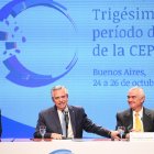 El presidente Fernandez pidió reconstruir una “Patria Grande”, tras asumir presidencia de la Cepal.