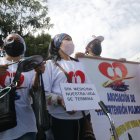 PLANTÓN POR LA FALTA DE MEDICAMENTOS PARA LAS PACIENTES CON ENFERMEDADES RARAS EN DICIEMBRE DEL 2021.