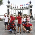 Cientos de brasileños ya se encuentran en Guayaquil y aprovechan para hacer turismo