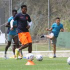 El delantero Michael Estrada está concentrado en la Casa de la Selección, cumpliendo el último microciclo previo al Mundial de Qatar. Él es uno de los fijos en la nómina.