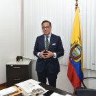 Funcionario. Diego Ordóñez es el secretario Nacional de Seguridad del Gobierno de Guillermo Lasso.