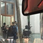 El asambleísta Fernando Villavicencio divulgó en sus redes sociales una foto de la diligencia investigativa.