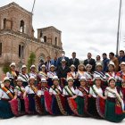 Cuenca. Las 21 aspirantes a la corona de Chola Cuencana recorren en estos días los diversos sitios históricos de la ciudad y de la provincia.