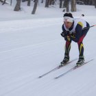 El tricolor es el único compitiendo en esquí de fondo.