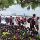 A pesar de llegar a última hora, los hinchas brasileños se apuran para no perderse la final única de la Copa Libertadores en Guayaquil