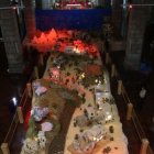 Obra. El pesebre es originario de Loja y se construyó hace 18 años.