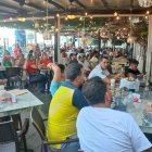 Así luce el Puerto Santa Ana mientras se juega la final de la Libertadores.