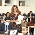 El proceso se realizó en dos grupos con la presencia de una notaria del cantón Quito.