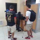 Hinchas denuncian robos.