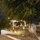 La Policía llegó al sitio para comenzar con las investigaciones.