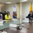 Cuatro de los siete integrantes del CPCCS estuvieron de forma virtual en la sesión de este 31 de octubre de 2022