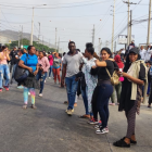 Exteriores de la Penitenciaría del Litoral.
