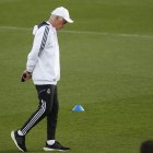 El entrenador del Real Madrid, Carlo Ancelotti, está molesto con la apertura del expediente disciplinario